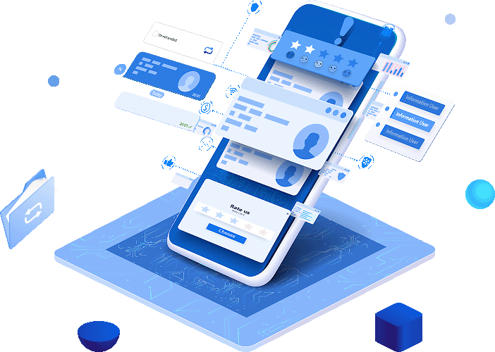 スマートフォンイラスト